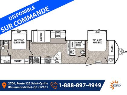 Roulotte de parc Forest River 2025 à vendre