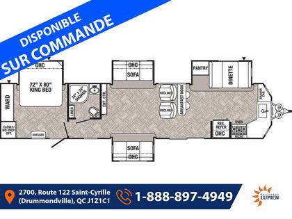 Roulotte de parc Forest River 2025 à vendre