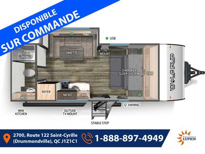 Travel Trailer Forest River Cherokee Wolf Pup 2025 à vendre