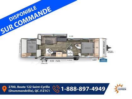 Travel Trailer Forest River Grey Wolf Black Label 2025 à vendre