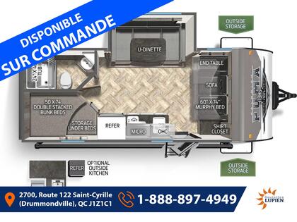 Roulotte Forest River 2025 à vendre