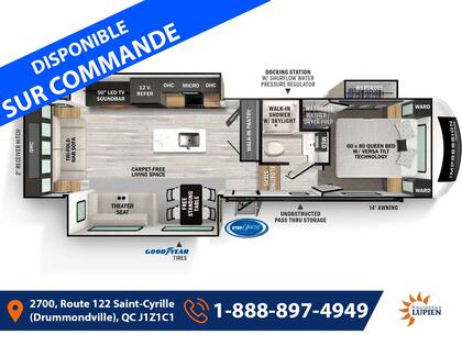 Caravane à sellette Forest River 2025 à vendre