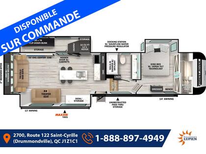 Fifth Wheel Forest River Impression 2025 à vendre