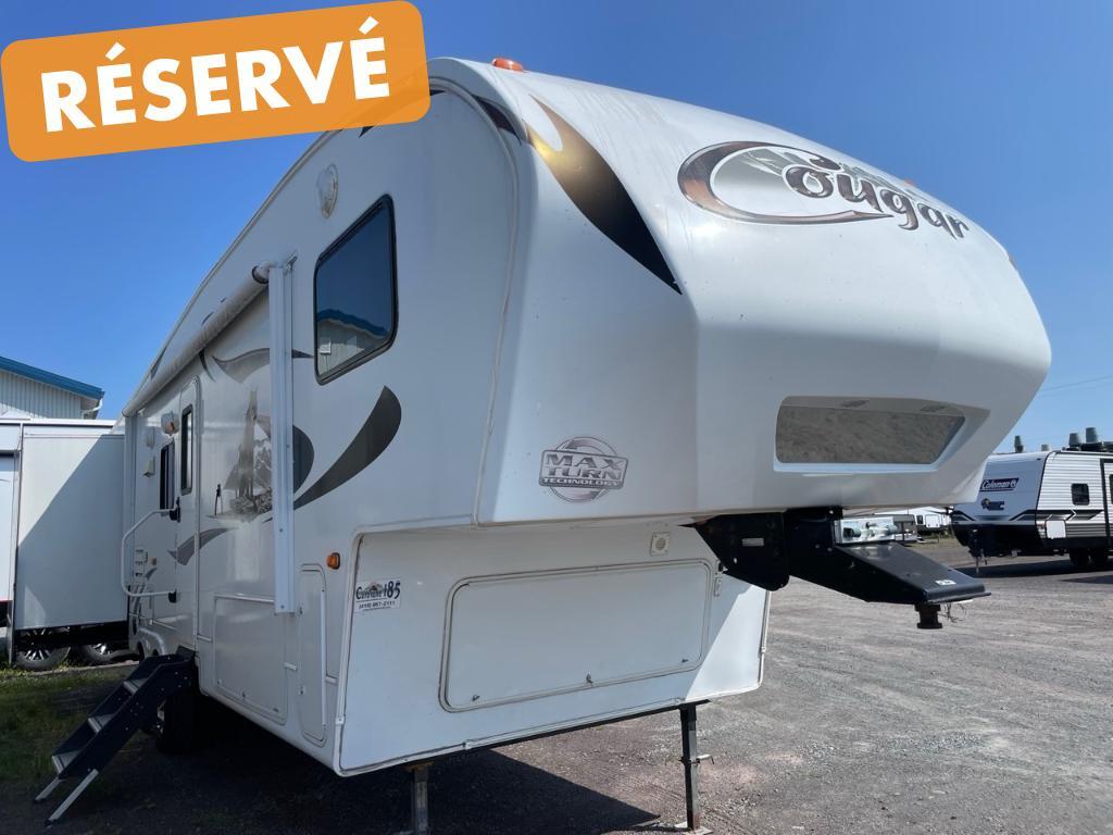 Caravane à sellette Cougar 293SAB 2011 à vendre