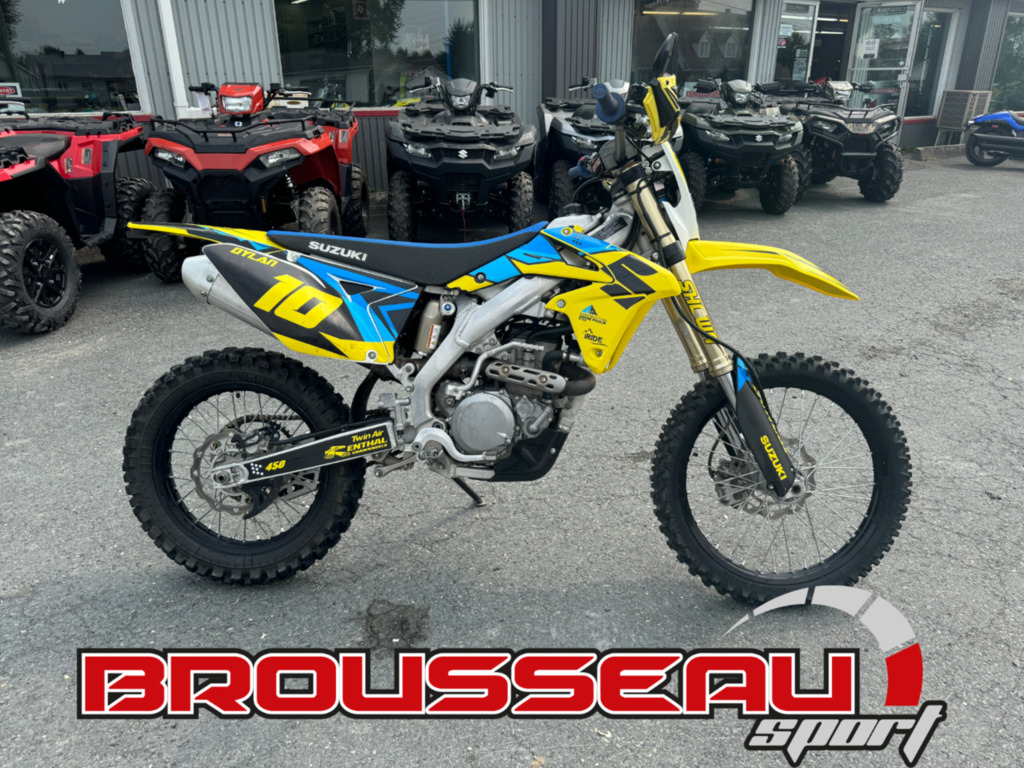 Motocross  Suzuki Rmx450z 2018 à vendre