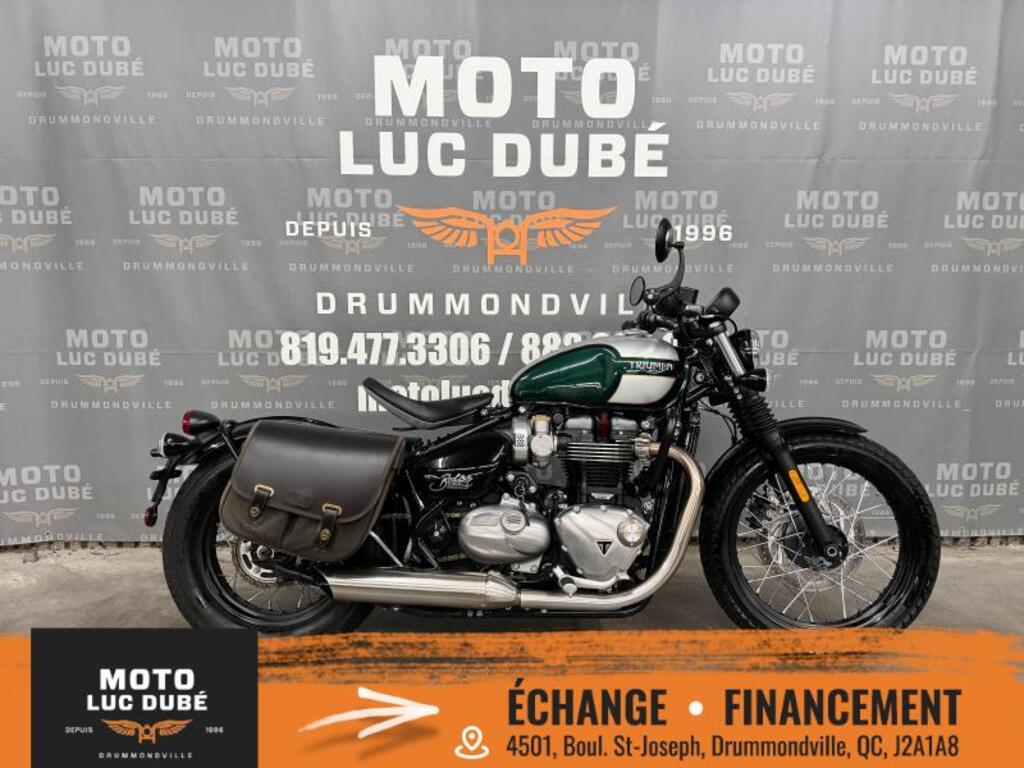 Moto routière/cruiser Triumph Bonneville Bobber 2017 à vendre