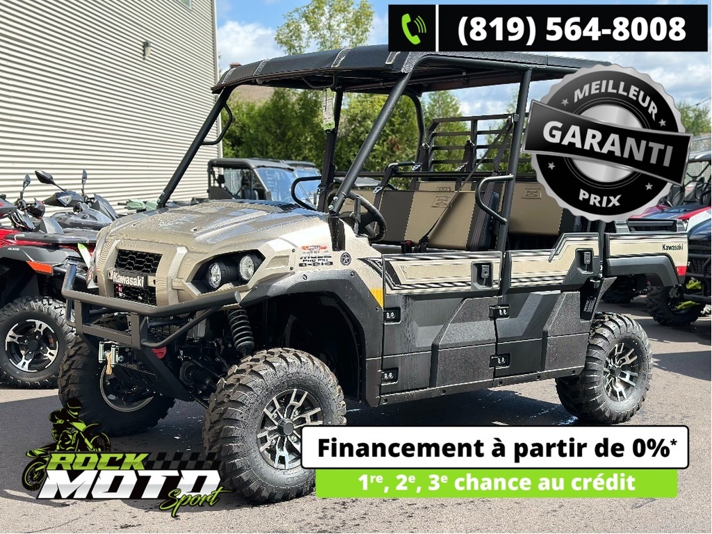 VTT Côte-à-côte Kawasaki Mule 2024 à vendre