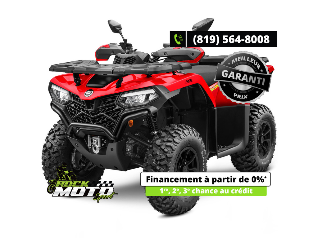 VTT Multiusage CFMOTO CForce 500 HO 2025 à vendre