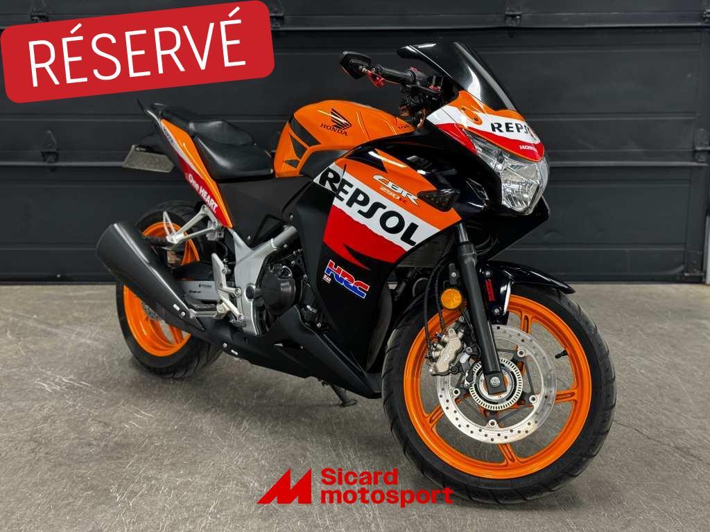 Moto sport Honda CBR250 2013 à vendre