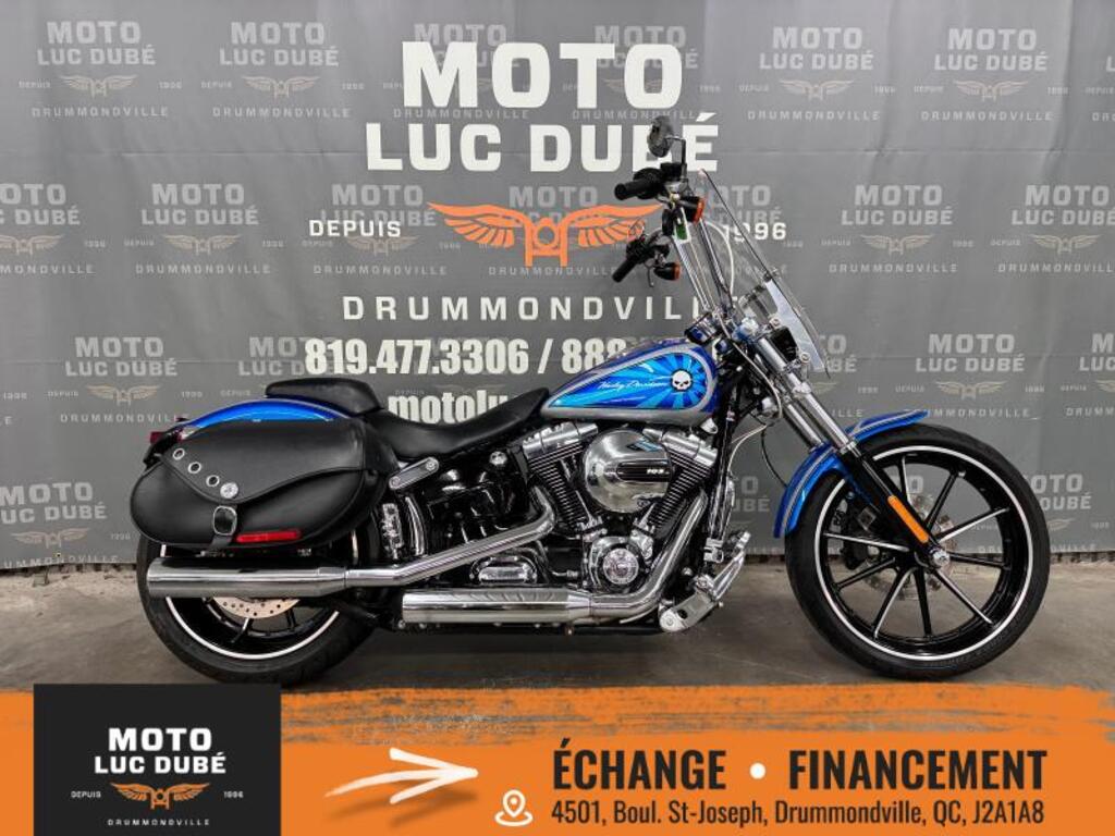 Moto routière/cruiser Harley-Davidson FXSB Softail Breakout 2016 à vendre