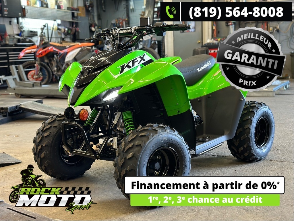 VTT Multiusage Kawasaki KFX50 2025 à vendre