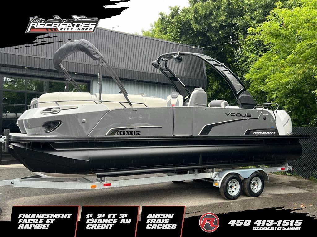 Ponton Princecraft VOGUE 25 XT SPORT EDITION 2023 à vendre