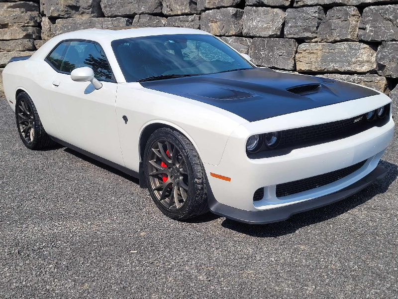 DODGE CHALLENEGER SRT HELLCAT 2016 * MANUELLE * TOIT OUVRANT * CUIR NOIR * VENTE DE PARTICULIER * WOW !! 