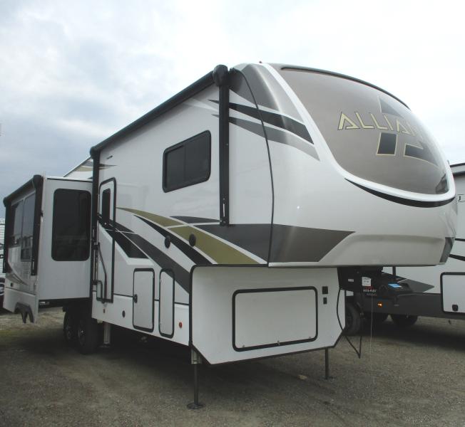 Caravane à sellette Alliance Paradigm 295MK 2022 à vendre