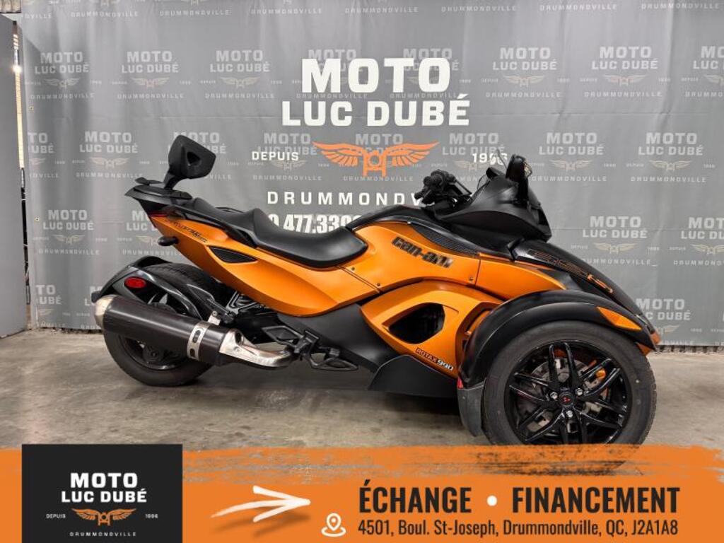 Three-Wheeled Motorcycle Can-Am Spyder RS-S SM5 2011 à vendre