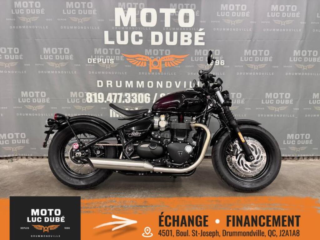 Moto routière - Moto cruiser Triumph Bonneville Bobber 2024 à vendre