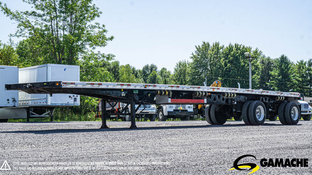 Remorque et plateforme Manac 48' FLAT BED COMBO 2000 à vendre