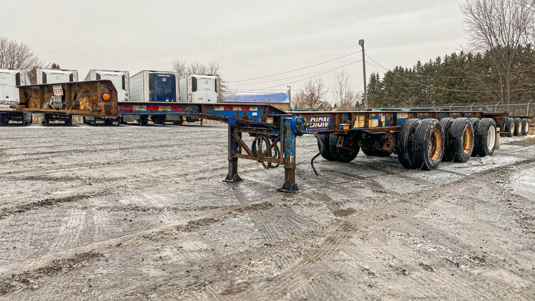 Remorque et plateforme Manac 40'- 53' 63340999 CONTAINER-TRAILER 3 AXLES 2006 à vendre