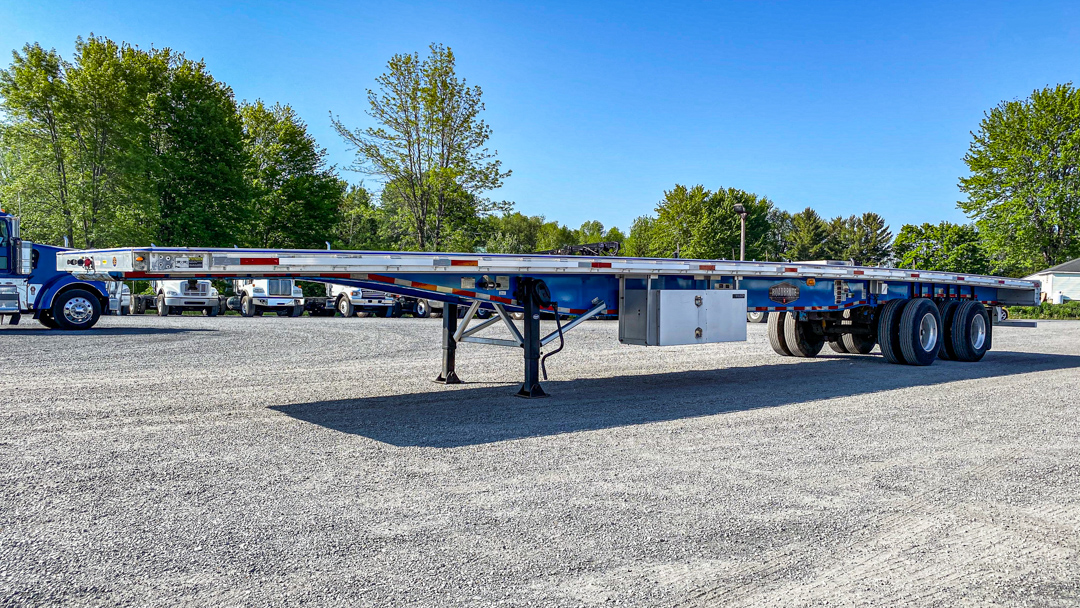 Remorque et plateforme Wilson 53' FLAT BED COMBO 2012 à vendre