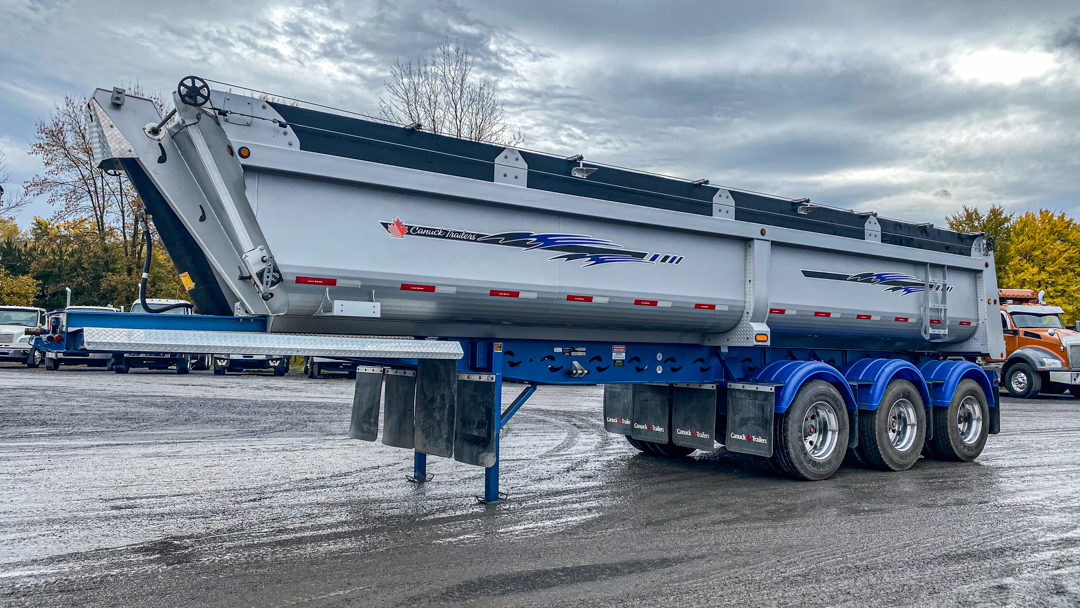  Trailer and platform Canuck DOMPEUR 35' 2018 à vendre