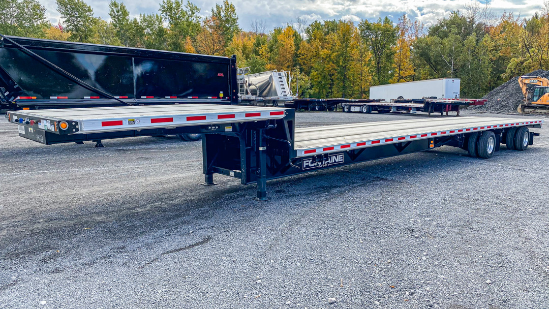  Trailer and platform Fontaine 53' DROP DECK COMBO 2019 à vendre