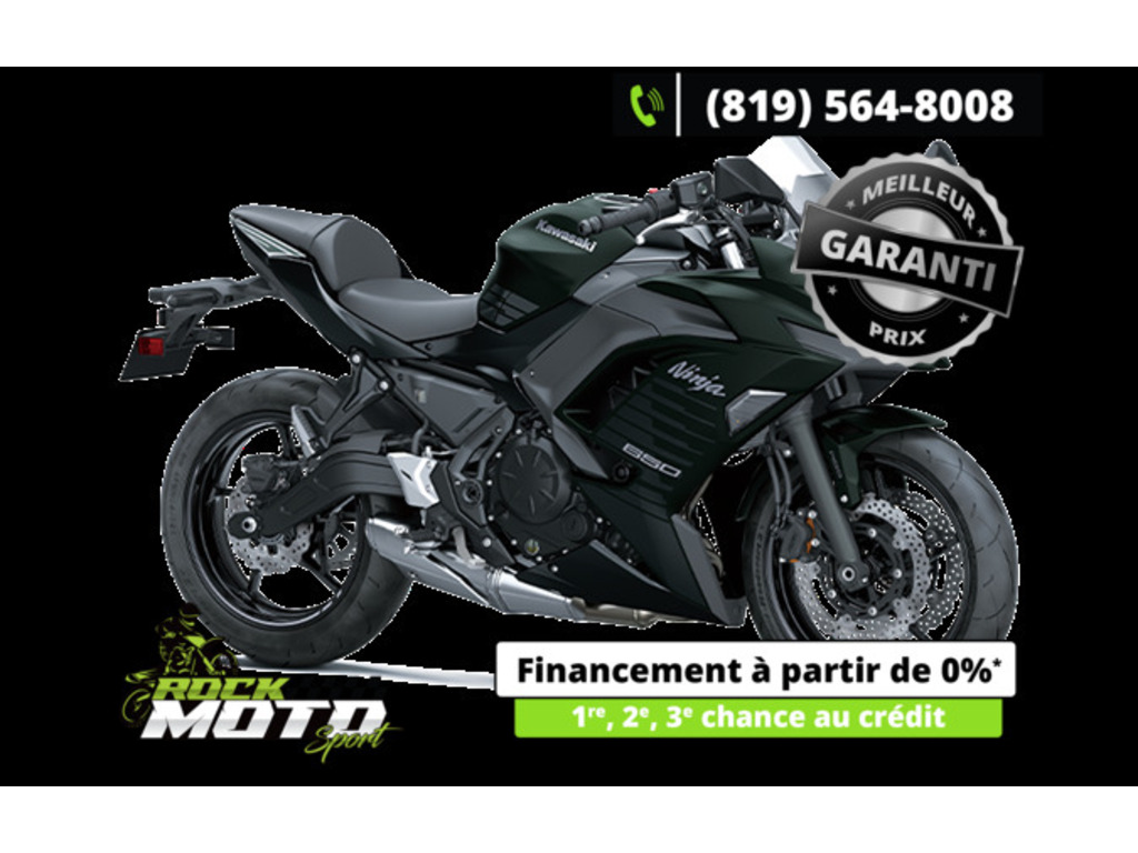 Moto sport Kawasaki Ninja 650 ABS 2025 à vendre