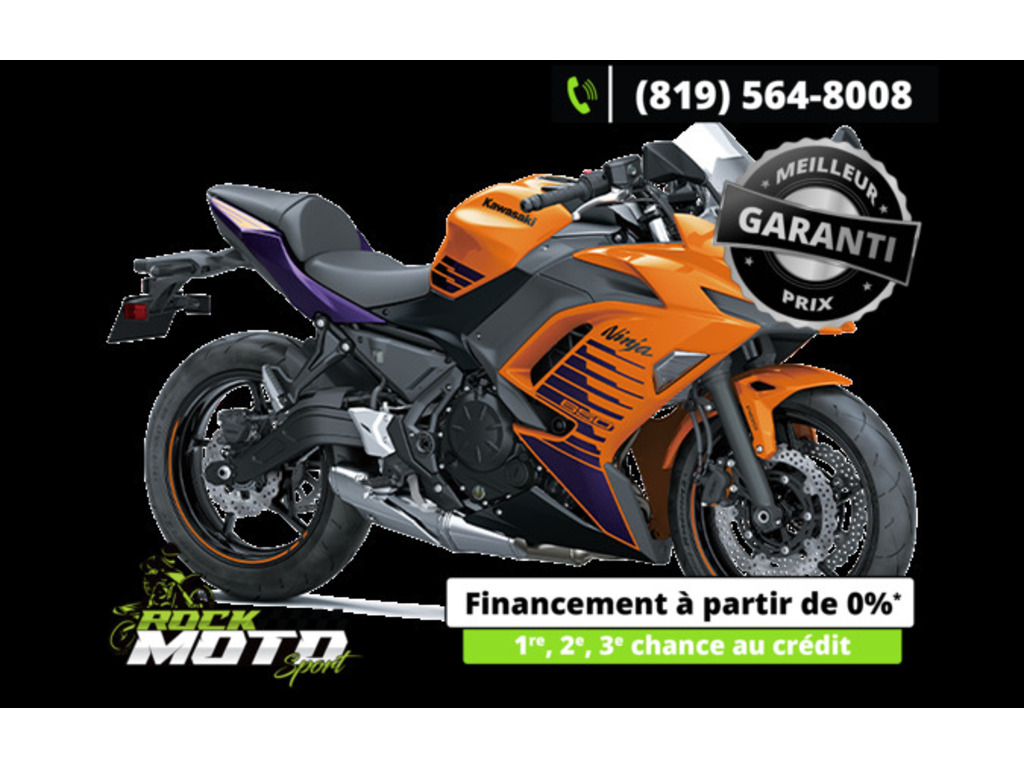 Moto sport Kawasaki Ninja 650 ABS 2025 à vendre