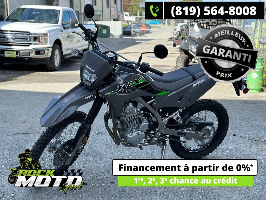 Moto double usage Kawasaki KLX230 S 2025 à vendre