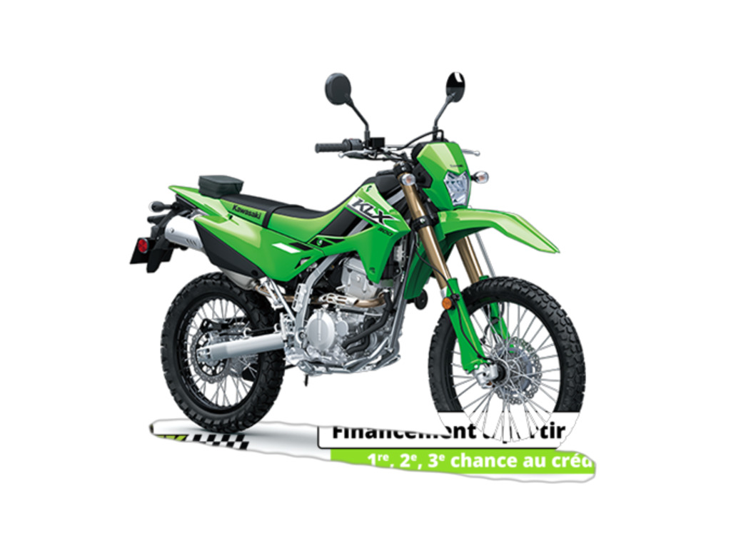 Moto double usage Kawasaki KLX300 2025 à vendre