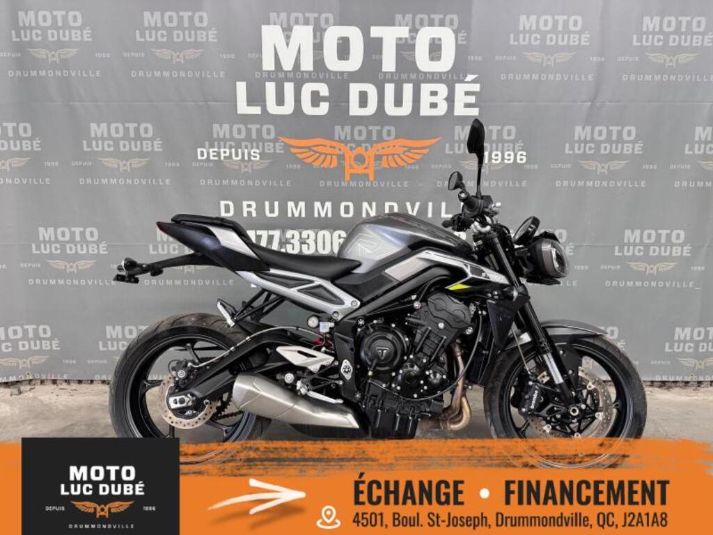 Road Bike and cruiser motorcyle Triumph Street Triple 765 R 2024 à vendre