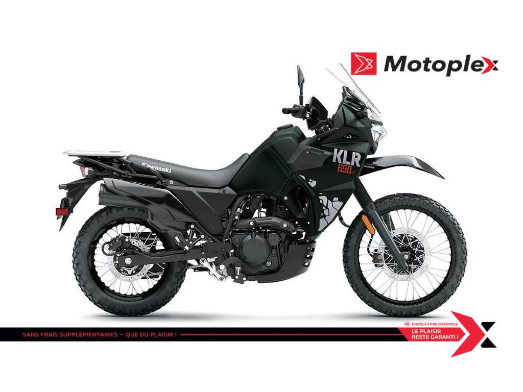 Moto double usage Kawasaki KLR650 S 2025 à vendre