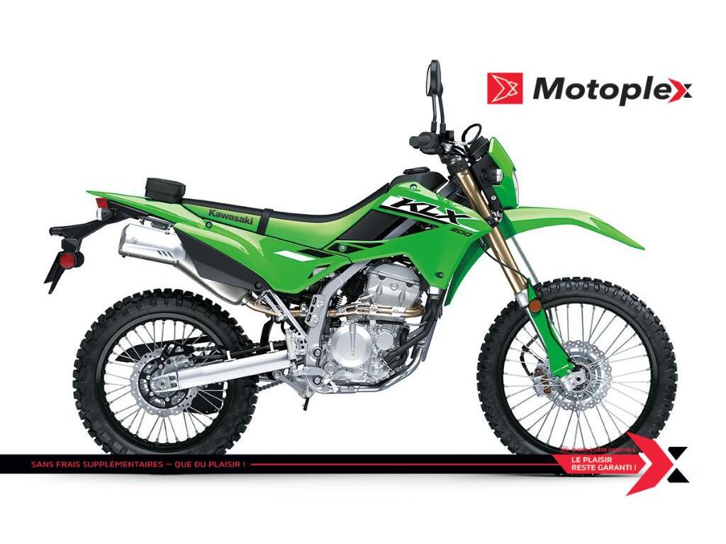 Moto double usage Kawasaki KLX300 2025 à vendre