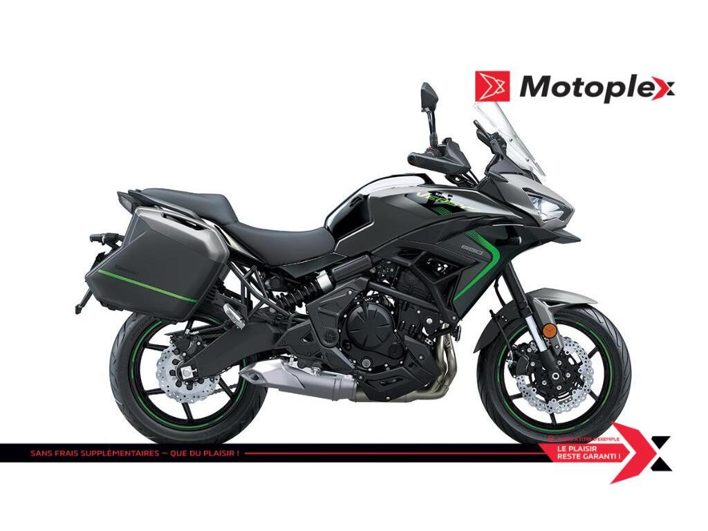 Moto double usage Kawasaki Versys 650 LT 2025 à vendre