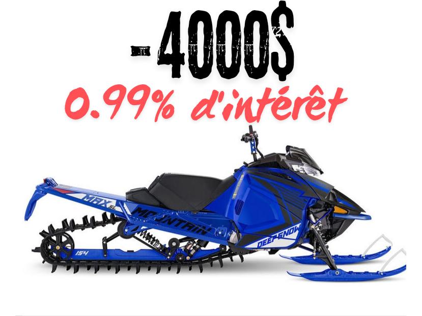 Motoneige Yamaha 800 Mountain Max SL 154 2024 à vendre