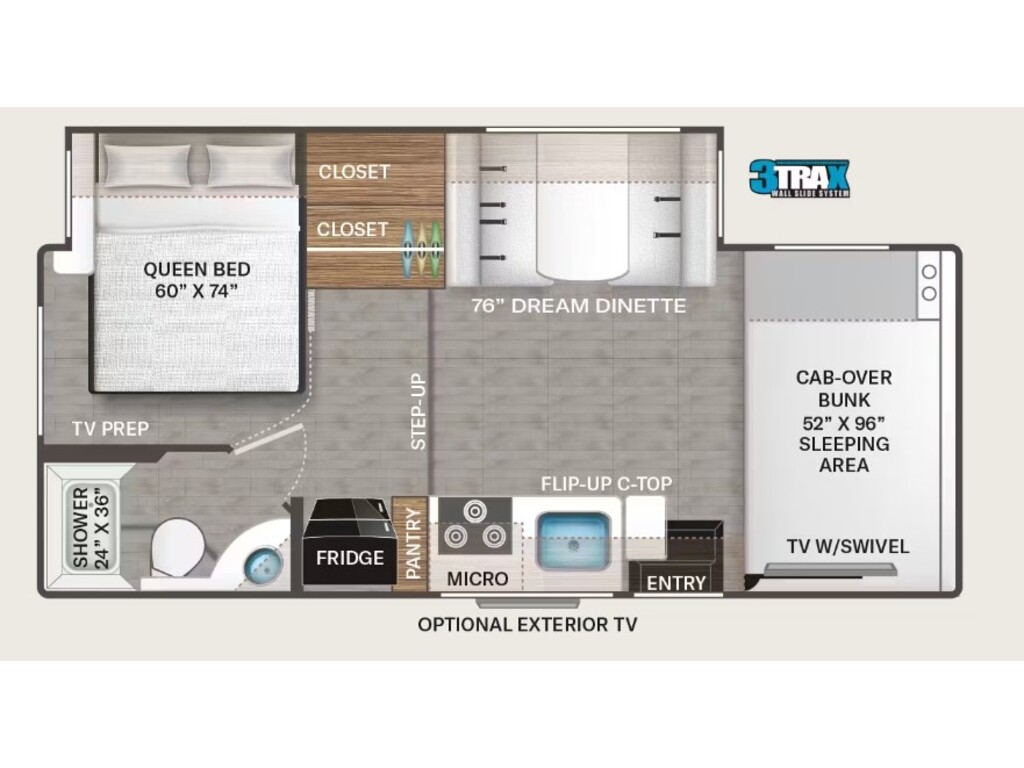 VR Classe C Thor 2026 à vendre