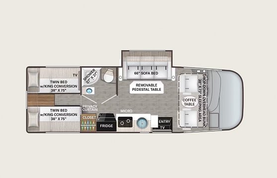 VR Classe A Thor Motor Coach  2025 à vendre