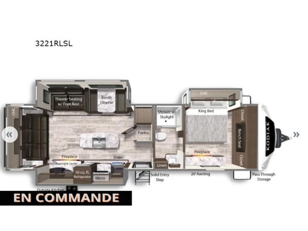 Roulotte Kodiak  2025 à vendre