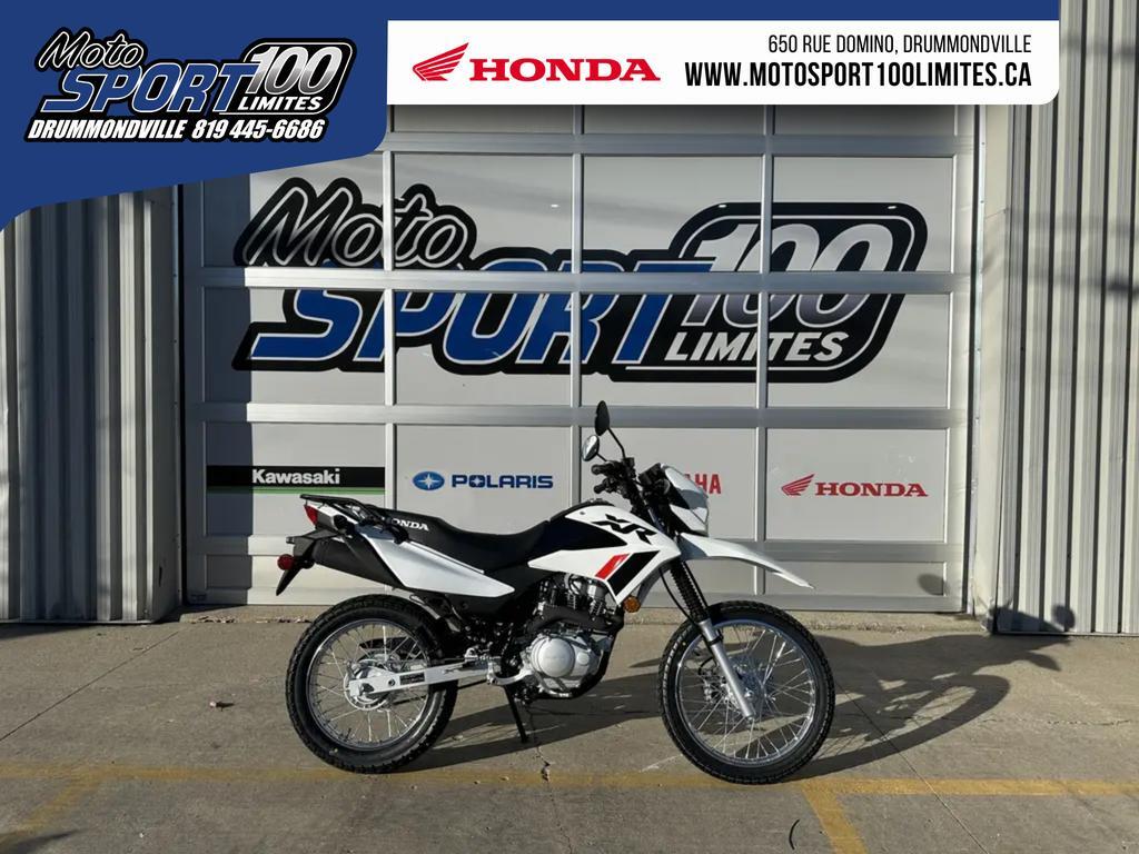 Moto double usage Honda XR150L 2024 à vendre