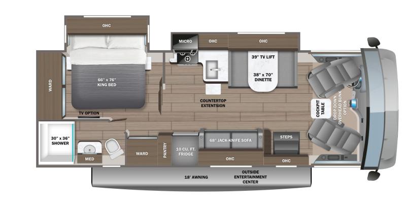 VR Classe A Jayco  2025 à vendre