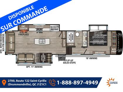 Fifth Wheel K-Z  2025 à vendre