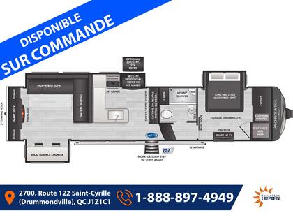 Caravane à sellette Keystone RV 2025 à vendre