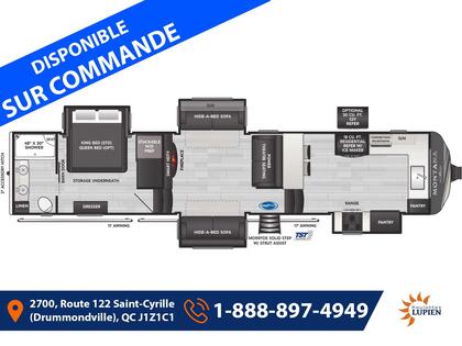 Caravane à sellette Keystone RV 2025 à vendre