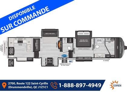 Caravane à sellette Keystone RV 2025 à vendre