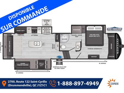 Caravane à sellette Keystone RV 2025 à vendre