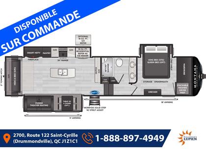 Caravane à sellette Keystone RV 2025 à vendre