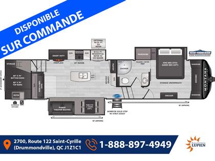 Caravane à sellette Keystone RV 2025 à vendre