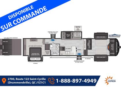 Caravane à sellette Keystone RV 2025 à vendre