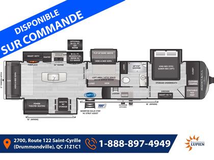Caravane à sellette Keystone RV 2025 à vendre