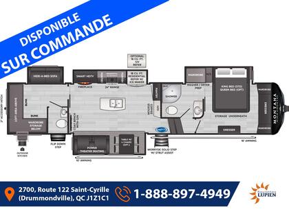 Caravane à sellette Keystone RV 2025 à vendre