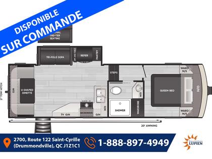 Caravane à sellette Keystone RV 2025 à vendre